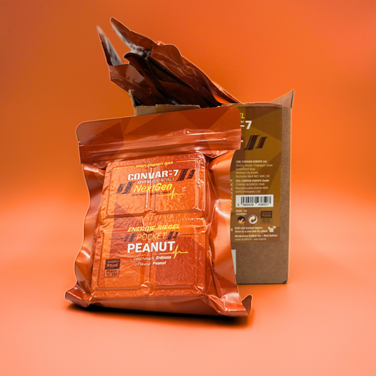 Energi Bar - Peanuts (120g/520 kcal) MHT 09/2035 (1 pakke m/2 stk)