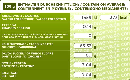 Langkornet ris (parboiled) (250 g/932 kcal) MHT 01/2042
