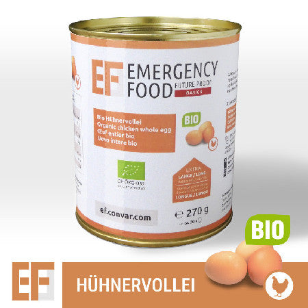 Pulver (Økologiske hele æg) (270g/1576 kcal) MHT 10/2038