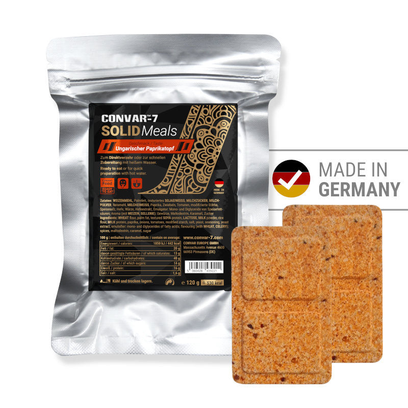 Måltidsbar - Ungarsk Paprikagryde (120g/556 kcal) MHT 05/2036 (1 pakke m/2 stk)